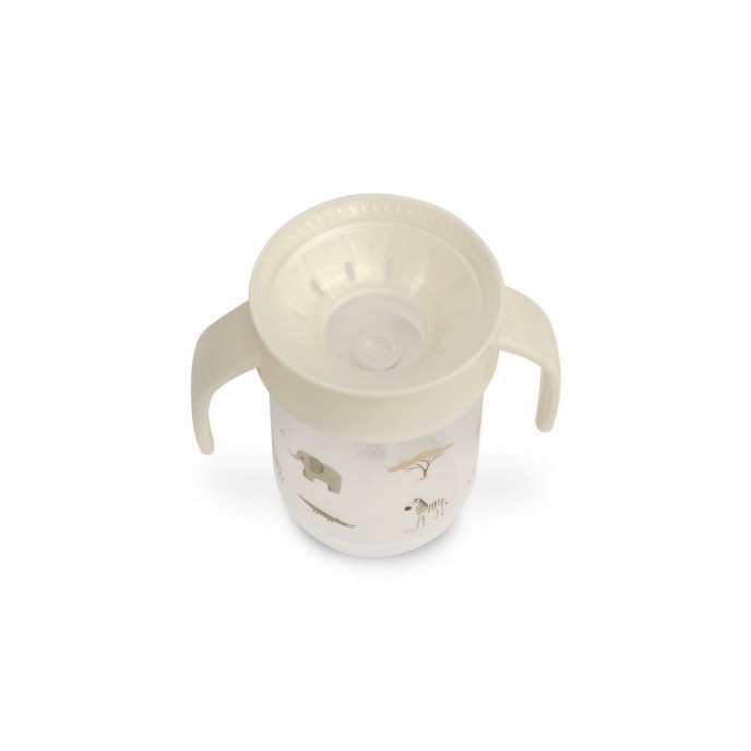 Interbaby Trainer Sippy 360 Cup Jungle Beige