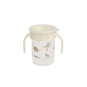 Interbaby Trainer Sippy 360 Cup Jungle Beige