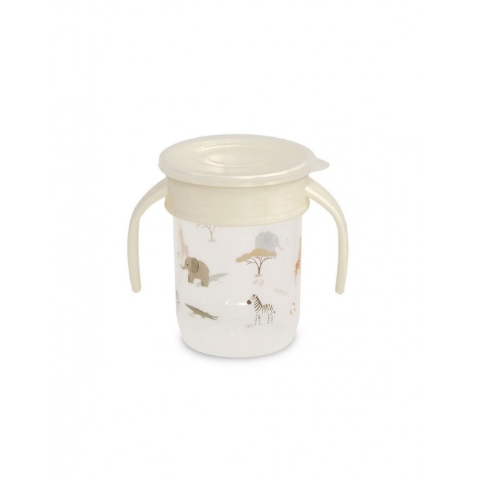 Interbaby Trainer Sippy 360 Cup Jungle Beige
