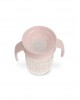 Interbaby Trainer Sippy 360 Cup Floral Pink