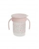 Interbaby Trainer Sippy 360 Cup Floral Pink