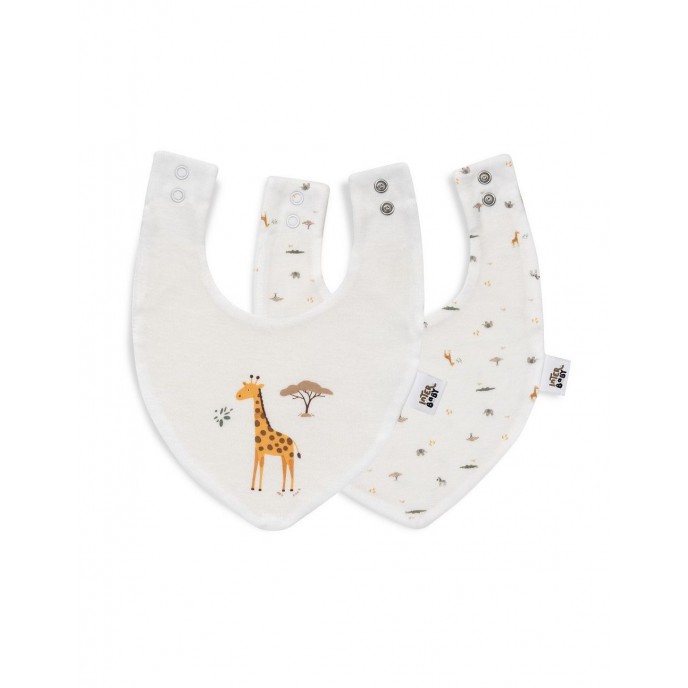 Interbaby Bandana Bibs 2pk Jungle Interbaby Bandana Bibs 2pk Jungle