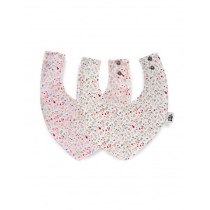 Interbaby Bandana Bibs 2pk Floral