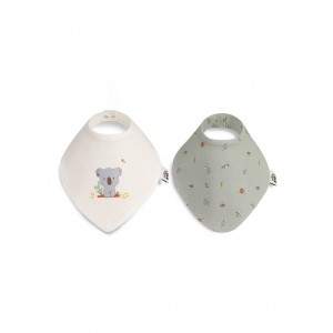 Interbaby Bandana Bibs 2pk Koala