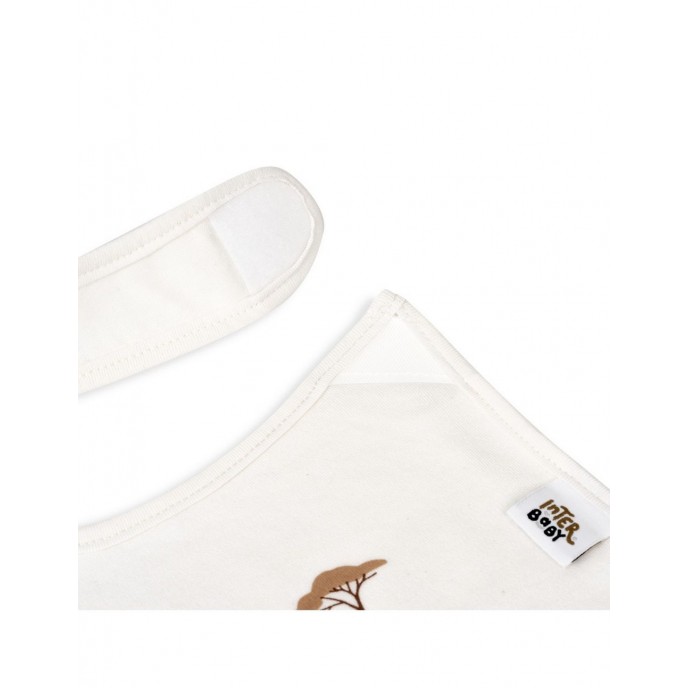 Interbaby Cotton Bibs 2pk Jungle Interbaby Cotton Bibs 2pk Jungle