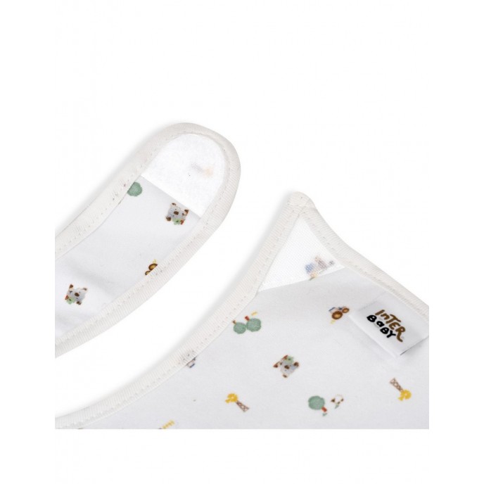 Interbaby Cotton Bibs 2pk Koala Interbaby Cotton Bibs 2pk Koala