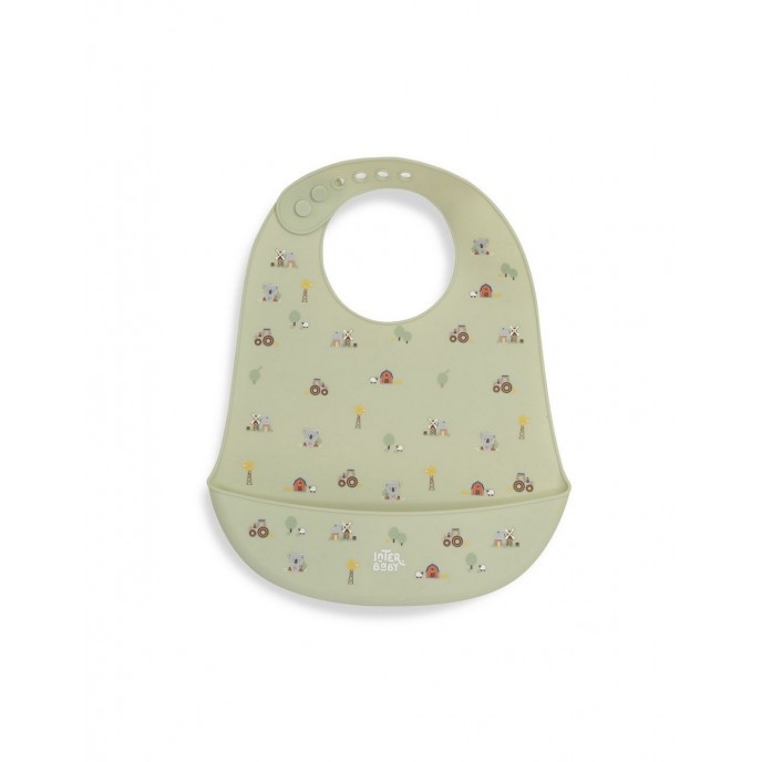 Interbaby Silicone Bib Koala Green