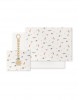 Interbaby Sheets Set 4pc Cotton Cot 60x120cm Jungle Print Beige