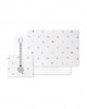 Interbaby Sheets Set 4pc Cotton Cot 60x120cm Koala Print White