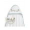 Interbaby Hooded Towel and Rinse Cap Koala White Green