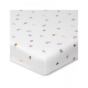 Interbaby Fitted Sheet Cotton Crib 85x55cm Koala