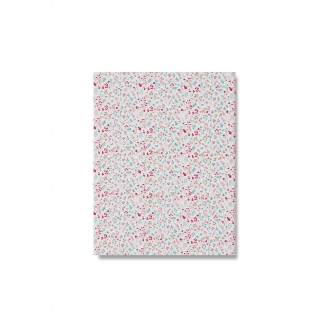 Interbaby Fitted Sheet Cotton Cot 60x120cm Floral