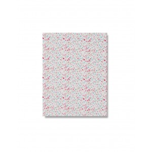 Interbaby Fitted Sheet Cotton Crib 85x55cm Floral