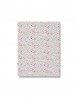 Interbaby Fitted Sheet Cotton Crib 85x55cm Floral