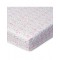 Interbaby Fitted Sheet Cotton Crib 85x55cm Floral