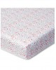 Interbaby Fitted Sheet Cotton Crib 85x55cm Floral