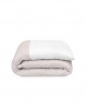 Interbaby Bedding Set Embossed Pink White