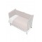 Interbaby Bedding Set Embossed Pink White