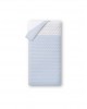 Interbaby Bedding Set Embossed Blue White