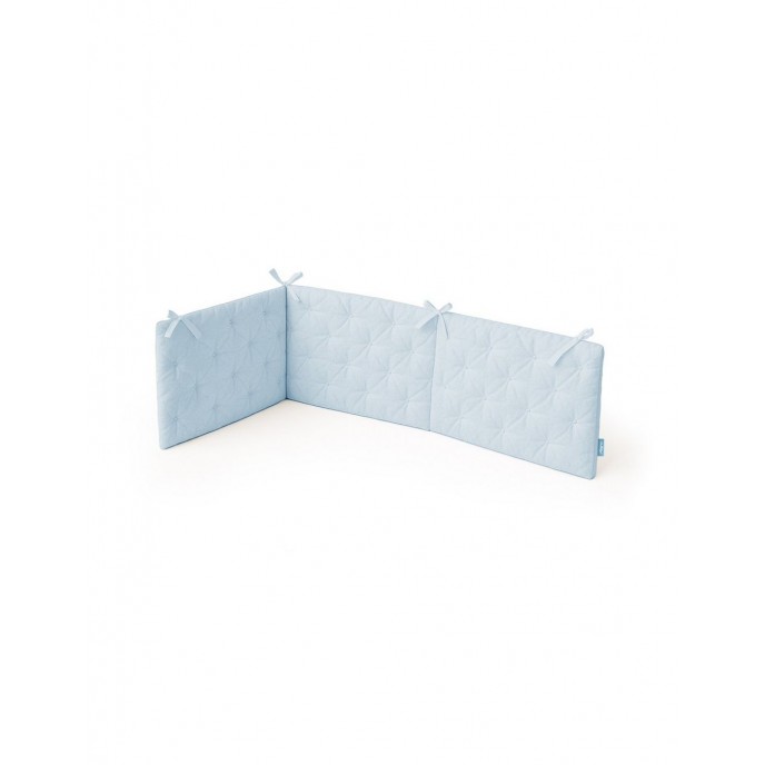 Interbaby Bedding Set Embossed Blue White