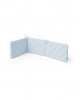 Interbaby Bedding Set Embossed Blue White