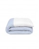Interbaby Bedding Set Embossed Blue White
