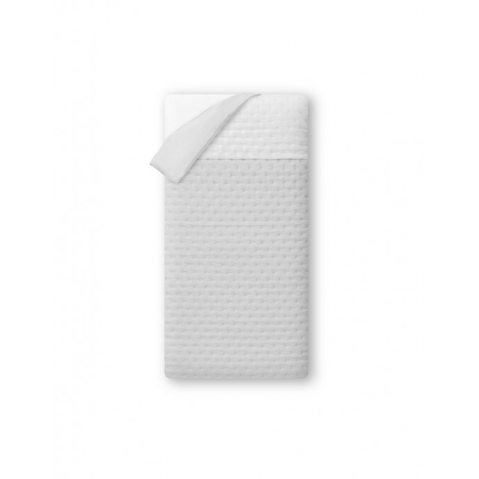 Interbaby Bedding Set Embossed Grey White