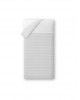 Interbaby Bedding Set Embossed Grey White