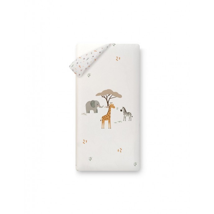 Interbaby Bedding Set Savanna Jungle Beige
