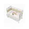 Interbaby Bedding Set Savanna Jungle Beige