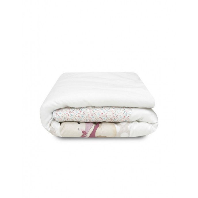 Interbaby Bedding Set Bear Floral Pink