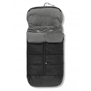 Interbaby Footmuff Fleece Black Interbaby Footmuff Fleece Black