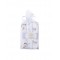 Interbaby Muslins 3pk Crown Blue Interbaby Muslins 3pk Crown Blue