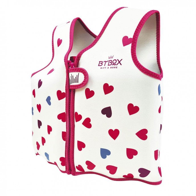 Btbox Swim Vest Small (14-20kg) Hearts