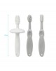 Kiokids Toothbrush Set Grey