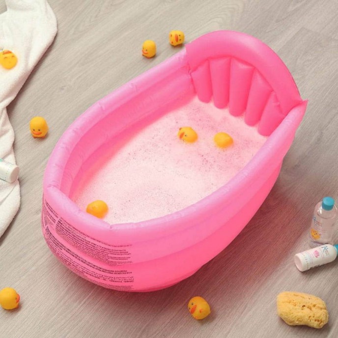 Kiokids Inflatable Bath Pink