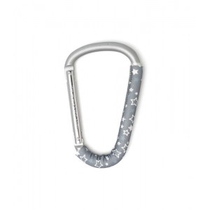 Kiokids Pram Hook Grey Stars