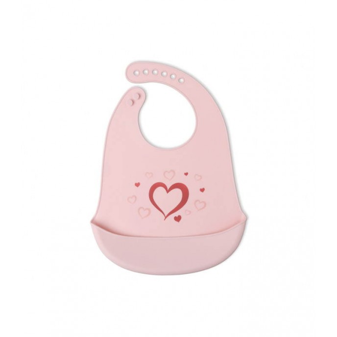 Kiokids Silicone Bib Pink