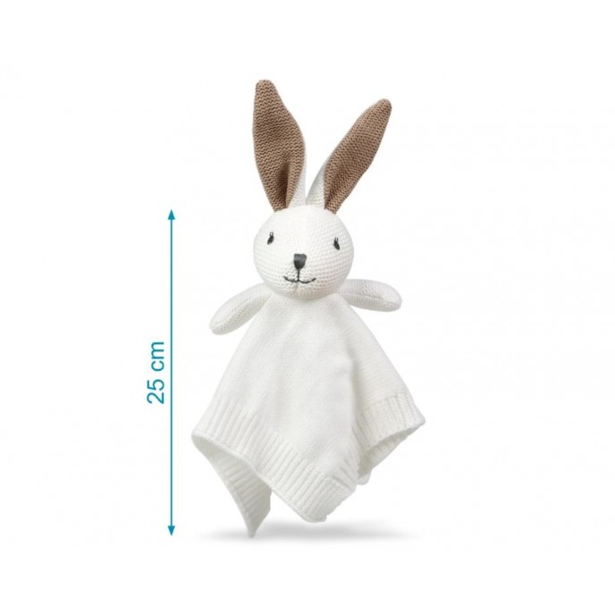 Kiokids Doudou Comforter Bunny White