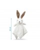 Kiokids Doudou Comforter Bunny White