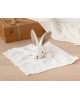Kiokids Doudou Comforter Bunny White