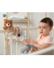 Kiokids Spiral Toy Bear Beige