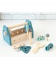 Kiokids Wooden Tool Box Blue