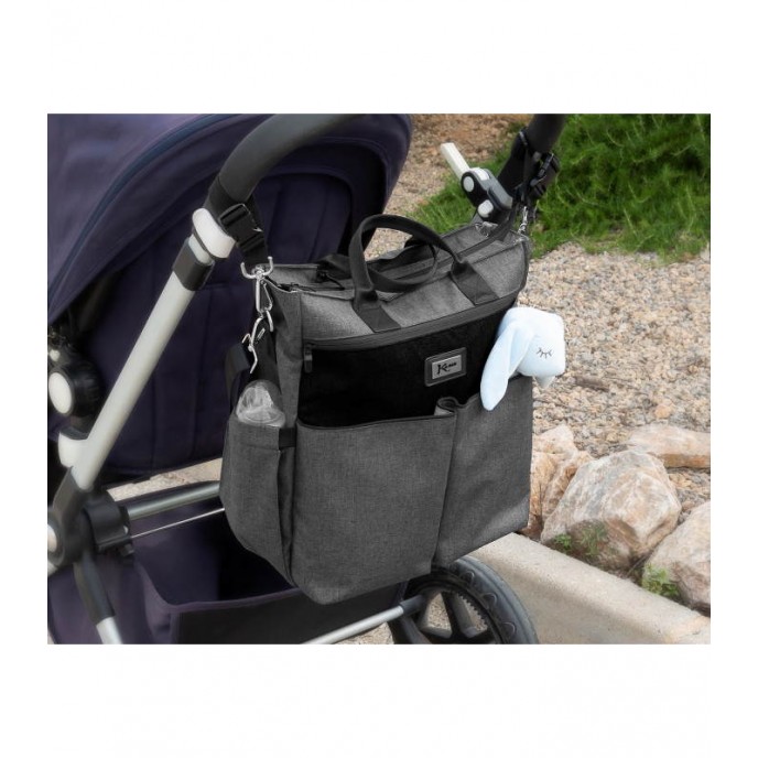 Kiokids Shoulder Bag Grey Kiokids Shoulder Bag Grey