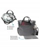 Kiokids Shoulder Bag Grey