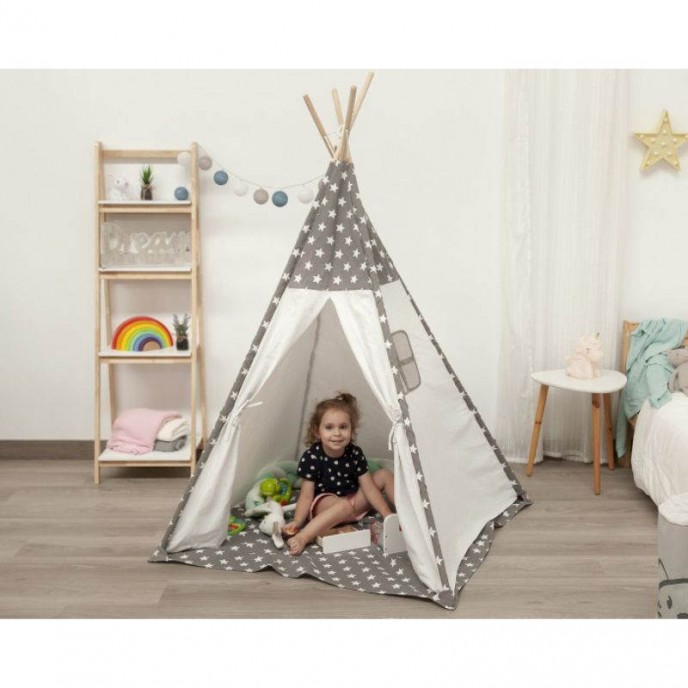 Kiokids Teepee Tent Grey