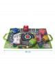 Kiokids Textile Mat with Cars