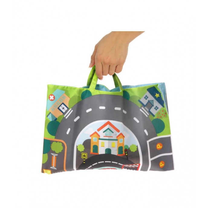 Kiokids Textile Mat with Cars