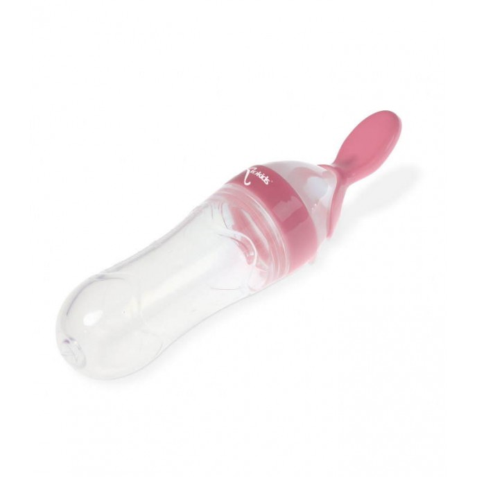 Kiokids Squeeze Spoon Pink