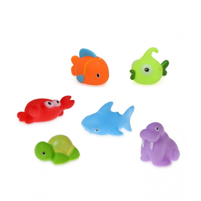 Kiokids Anti-Mould Bath Toy Animals 2pk